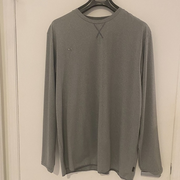 O'Neill Gray Mens Hybrid Long Sleeve Sun Shirt 50+ UV Protection T-Shirt 2XL - Picture 1 of 4